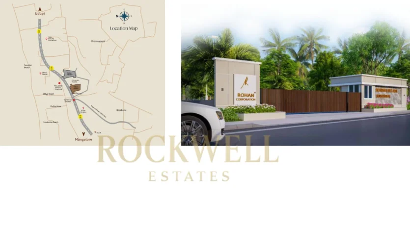 Rohan Enclave residential plots in Surathkal with modern infrastructure and wide internal roads